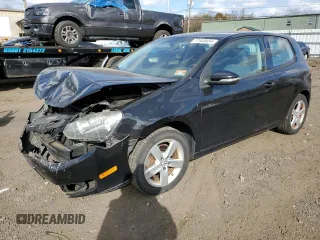 2010 Volkswagen Golf with VIN WVWAB7AJ4AW185909, listed as a Copart auction lot 77648054 with 194,553 mi miles and Salvage title. Bid and sale history available at DreamBid. Image 1.