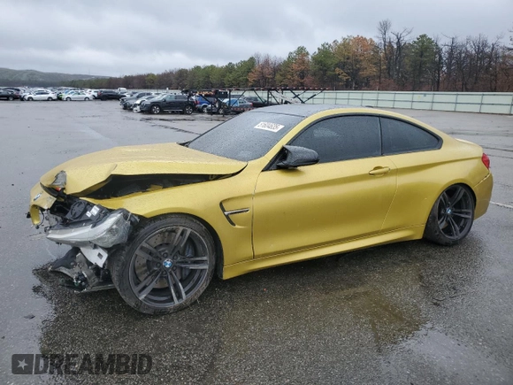 2017 BMW M4 z VIN WBS3R9C53HK708847, wystawiony jako Copart lot #51604635 z przebiegiem 78 560 mil mil oraz Szkoda całkowita • Salvage title. Historia ofert i sprzedaży dostępna na DreamBid. Obrazek 1.