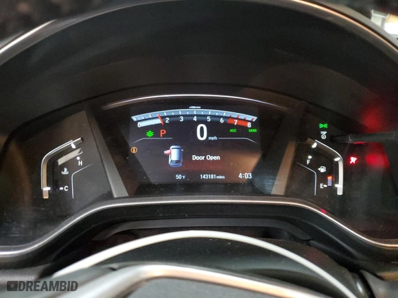 2019 Honda CR-V EX-L with VIN 5J6RW2H87KL031107, listed as a Copart auction lot 50888675 with 143,181 mi miles and Salvage Title. Bid and sale history available at carsss.com. Image 9.
