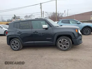 2015 Jeep Renegade Limited with VIN ZACCJADT2FPC15905, listed as a IAAI auction lot 41265558 with 140,727 mi miles and . Bid and sale history available at DreamBid. Image 13.