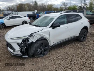 2024 Buick Envision Sport Touring with VIN LRBFZPE49RD075742, listed as a Copart auction lot 53441285 with 11,811 mi miles and Salvage Title. Bid and sale history available at carsss.com. Image 1.