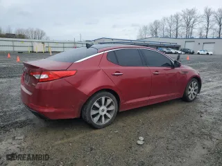 2012 Kia Optima SX with VIN 5XXGR4A60CG027605, listed as a Copart auction lot 50264925 with 152,553 mi miles and Clean Title. Bid and sale history available at carsss.com. Image 3.