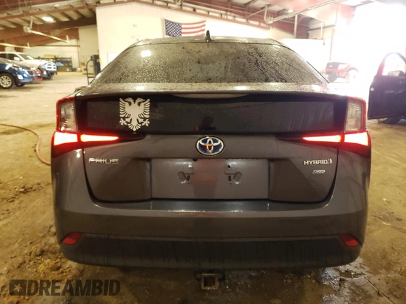 2022 Toyota Prius L Eco with VIN JTDKAMFU0N3175426, listed as a Copart auction lot 52316095 with 78,514 mi miles and Non repairable. Bid and sale history available at DreamBid. Image 6.
