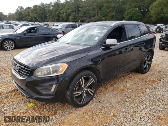 2017 Volvo XC60 R-Design z VIN YV449MRSXH2017078, wystawiony jako Copart lot #88640895 z przebiegiem Nie podano mil oraz Czysty tytuł • Clean title. Historia ofert i sprzedaży dostępna na DreamBid. Obrazek 1.