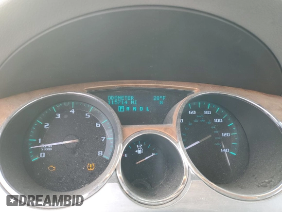2009 Buick Enclave CX with VIN 5GAER13D19J124156, listed as a Copart auction lot 46067485 with 115,714 mi miles and Salvage Title. Bid and sale history available at DreamBid. Image 9.