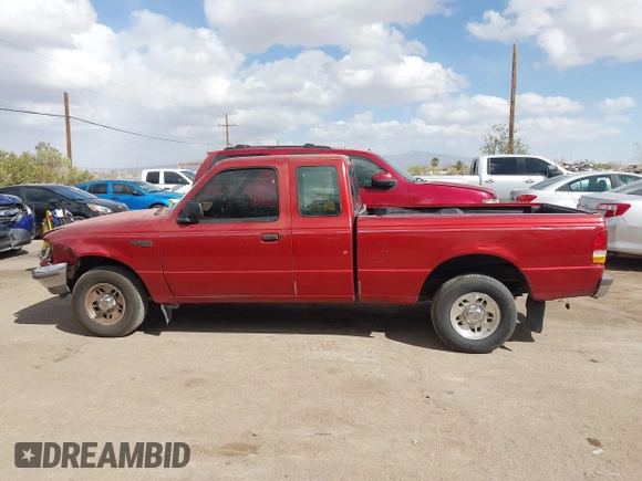 1997 Ford Ranger XLT with VIN 1FTCR14X4VPA61608, listed as a IAAI auction lot 41712805 with 165,097 mi miles. Bid and sale history available at carsss.com. Image 14.