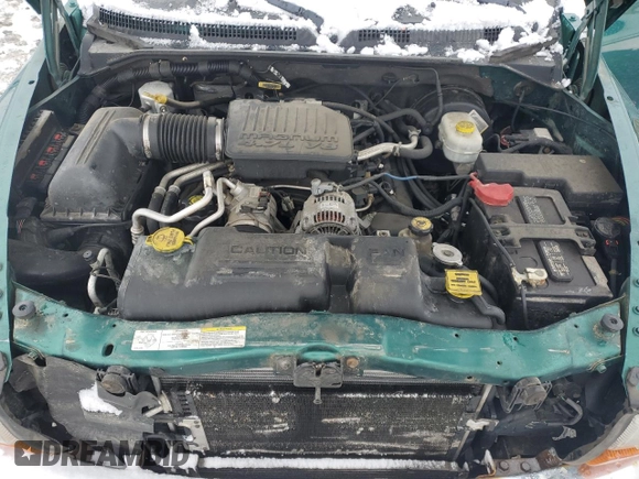 2004 Dodge Dakota SLT with VIN 1D7HG42N64S597573, listed as a Copart auction lot 87504315 with 188,865 mi miles and Salvage Title. Bid and sale history available at carsss.com. Image 12.