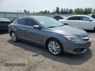 2017 Acura ILX Premium with VIN 19UDE2F71HA001555, listed as a Copart auction lot 60661555 with 109,866 mi miles and Salvage title. Bid and sale history available at DreamBid. Image 4.