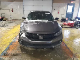 2020 Honda Civic Sedan Sport with VIN 19XFC2F88LE026335, listed as a Copart auction lot 87795115 with 109,122 mi miles and Salvage Title. Bid and sale history available at carsss.com. Image 5.