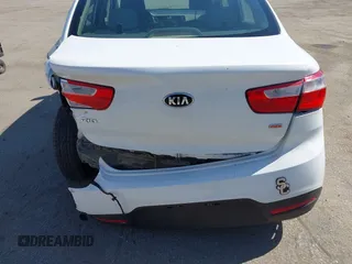 2014 Kia Rio LX with VIN KNADM4A30E6370761, listed as a IAAI auction lot 42097075 with 126,752 mi miles. Bid and sale history available at carsss.com. Image 13.