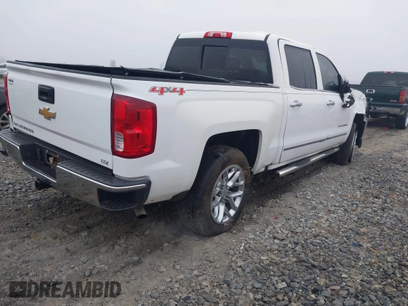 2016 Chevrolet Silverado 1500 LTZ with VIN 3GCUKSEC5GG343533, listed as a IAAI auction lot 41202553 with 207,973 mi miles and . Bid and sale history available at DreamBid. Image 4.