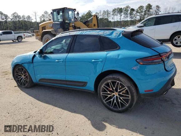 2023 Porsche Macan S с VIN WP1AG2A50PLB35346, выставлен на аукционе Copart как лот 43214635 с пробегом 9 155 миль миль и Списание • Salvage title. История ставок и продаж доступна на DreamBid. Изображение 2.