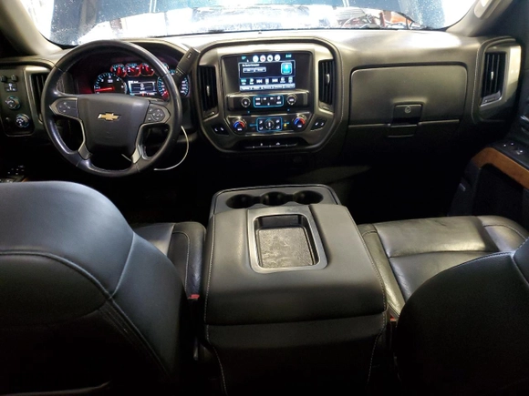 2018 Chevrolet Silverado 1500 LTZ with VIN 3GCUKSEC9JG520446, listed as a Copart auction lot 45528395 with 62,463 mi miles and Salvage Title. Bid and sale history available at carsss.com. Image 8.