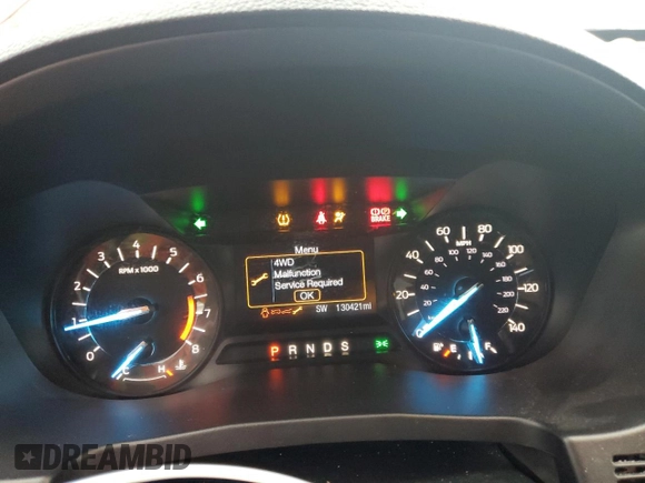 2017 Ford Explorer XLT with VIN 1FM5K8D8XHGD17782, listed as a Copart auction lot 79560054 with 130,421 mi miles and Non Repairable. Bid and sale history available at DreamBid. Image 9.
