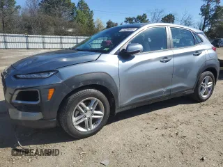 2021 Hyundai Kona SE with VIN KM8K12AA4MU607702, listed as a Copart auction lot 50386665 with 38,958 mi miles and Salvage Title. Bid and sale history available at carsss.com. Image 1.