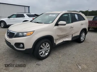 2011 Kia Sorento LX with VIN 5XYKT4A28BG111223, listed as a Copart auction lot 51696095 with 173,775 mi miles and Salvage Title. Bid and sale history available at carsss.com. Image 1.