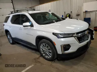 2022 Chevrolet Traverse LT Cloth with VIN 1GNEVGKW5NJ179520, listed as a Copart auction lot 81577213 with 32,859 mi miles. Bid and sale history available at carsss.com. Image 4.