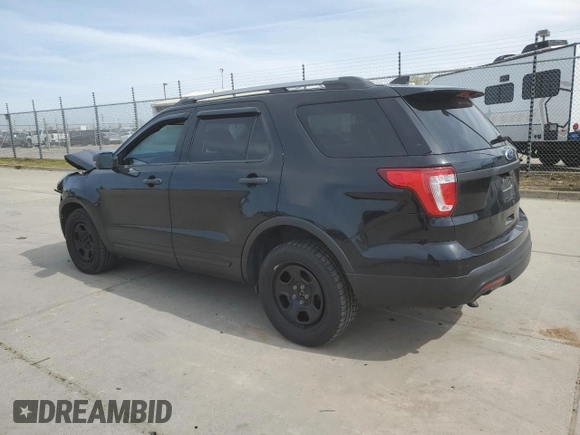 2017 Ford Police Interceptor Utility z VIN 1FM5K8AT2HGD07384, wystawiony jako Copart lot #48473455 z przebiegiem 99 193 mil mil oraz Szkoda całkowita • Salvage title. Historia ofert i sprzedaży dostępna na DreamBid. Obrazek 2.