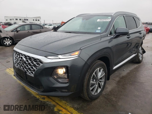 2020 Hyundai Santa Fe SEL with VIN 5NMS33AD4LH186679, listed as a Copart auction lot 39589543 with 16,092 mi miles and . Bid and sale history available at DreamBid. Image 1.