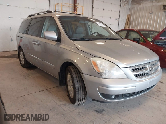2007 Hyundai Entourage GLS with VIN KNDMC233576018334, listed as a IAAI auction lot 42302468 with 183,557 mi miles and . Bid and sale history available at DreamBid. Image 1.