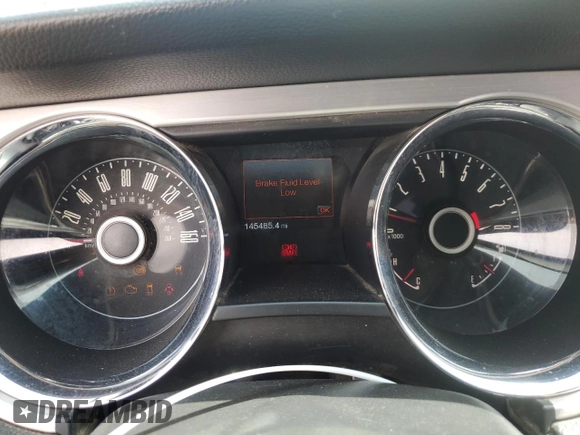 2014 Ford Mustang V6 with VIN 1ZVBP8EMXE5242753, listed as a Copart auction lot 53069415 with 145,485 mi miles and Salvage Title. Bid and sale history available at carsss.com. Image 9.