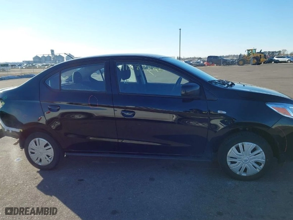 2023 Mitsubishi Mirage G4 ES with VIN ML32FUFJ0PHF04953, listed as a IAAI auction lot 41289913 with 22,539 mi miles. Bid and sale history available at carsss.com. Image 14.