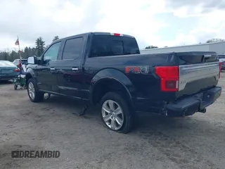 2018 Ford F-150 XL with VIN 1FTEW1E50JFB17798, listed as a IAAI auction lot 41882030 with 189,084 mi miles and . Bid and sale history available at DreamBid. Image 6.