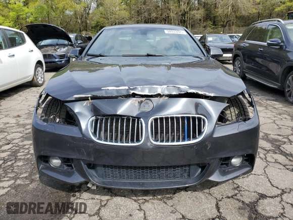 2015 BMW 5 Series 535i xDrive with VIN WBA5B3C50FD545610, listed as a Copart auction lot 50933225 with 167,951 mi miles and Salvage Title. Bid and sale history available at carsss.com. Image 5.