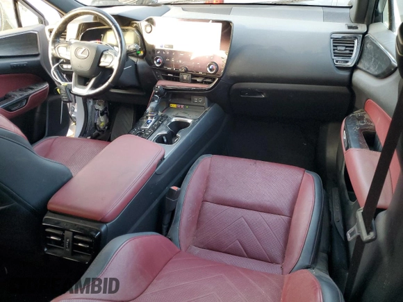 2022 Lexus NX with VIN JTJHKCFZ1N2006130, listed as a Copart auction lot 82702104 with 45,942 mi miles and Salvage Title. Bid and sale history available at carsss.com. Image 8.
