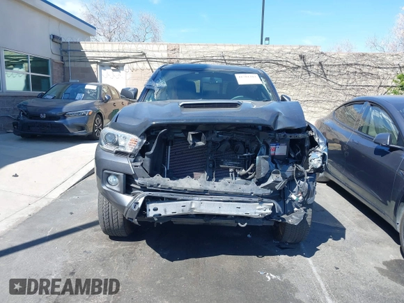2017 Toyota Tacoma SR5 with VIN 3TMCZ5AN8HM102763, listed as a IAAI auction lot 41781283 with 38,734 mi miles and . Bid and sale history available at carsss.com. Image 6.