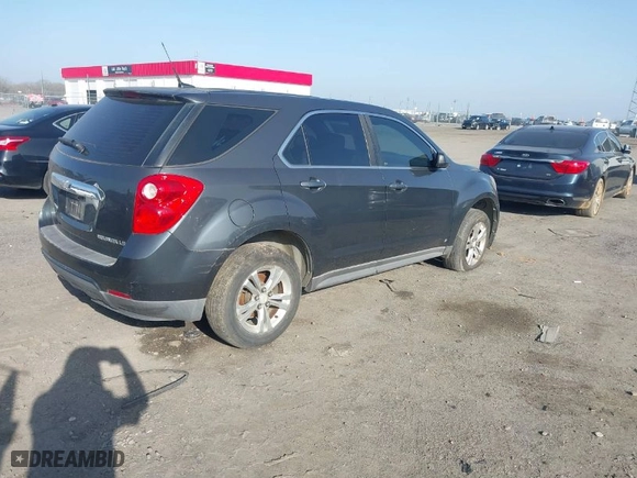 2010 Chevrolet Equinox LS with VIN 2CNALBEW8A6214405, listed as a IAAI auction lot 41776456 with 246,276 mi miles. Bid and sale history available at carsss.com. Image 4.