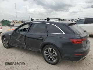 2019 Audi A4 allroad Premium Plus with VIN WA18NAF44KA107547, listed as a Copart auction lot 46144354 with 52,832 mi miles. Bid and sale history available at carsss.com. Image 2.