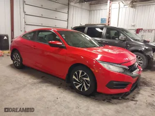 2017 Honda Civic Coupe LX with VIN 2HGFC4A55HH308017, listed as a IAAI auction lot 41430943 with 102,584 mi miles. Bid and sale history available at carsss.com. Image 1.