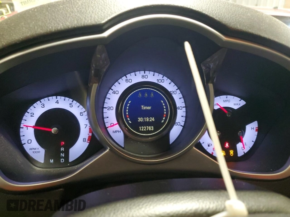 2010 Cadillac SRX Premium Collection with VIN 3GYFNFEY5AS510958, listed as a Copart auction lot 65161454 with 122,763 mi miles and Salvage Title. Bid and sale history available at DreamBid. Image 9.