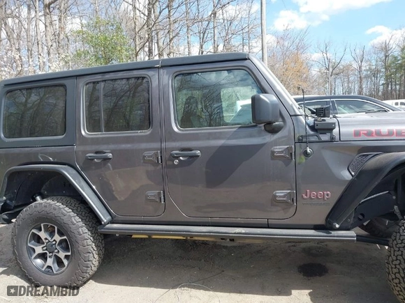 2018 Jeep Wrangler Unlimited Rubicon with VIN 1C4HJXFG8JW111195, listed as a IAAI auction lot 41916718 with 190,158 mi miles. Bid and sale history available at carsss.com. Image 13.
