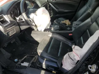 2015 Mazda 6 i Touring with VIN JM1GJ1V51F1224211, listed as a Copart auction lot 52652545 with 176,399 mi miles and Salvage Title. Bid and sale history available at carsss.com. Image 7.