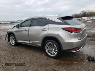 2020 Lexus RX with VIN 2T2JGMDA8LC047485, listed as a Copart auction lot 47638335 with 34,531 mi miles and Salvage Title. Bid and sale history available at carsss.com. Image 2.