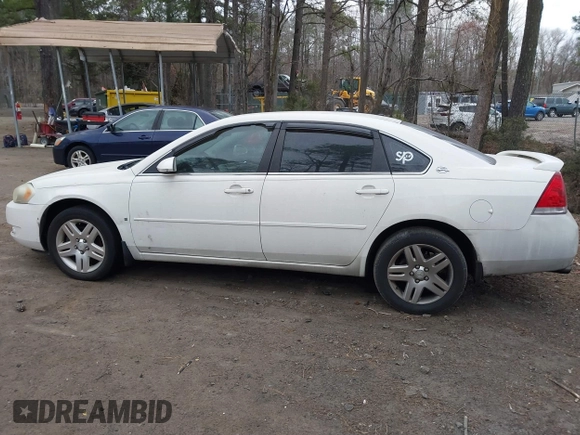 2008 Chevrolet Impala LT with VIN 2G1WC583581229523, listed as a IAAI auction lot 41700395 with 274,911 mi miles and . Bid and sale history available at DreamBid. Image 14.