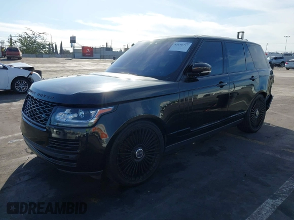 2017 Land Rover Range Rover HSE z VIN SALGS2FV4HA377727, wystawiony jako IAAI lot #41196717 z przebiegiem 117 119 mil mil oraz . Historia ofert i sprzedaży dostępna na DreamBid. Obrazek 17.