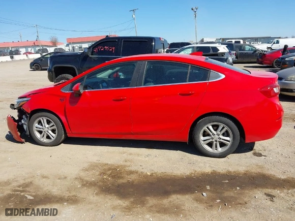 2017 Chevrolet Cruze LT with VIN 1G1BE5SM5H7192048, listed as a IAAI auction lot 41762186 with 171,362 mi miles. Bid and sale history available at carsss.com. Image 14.