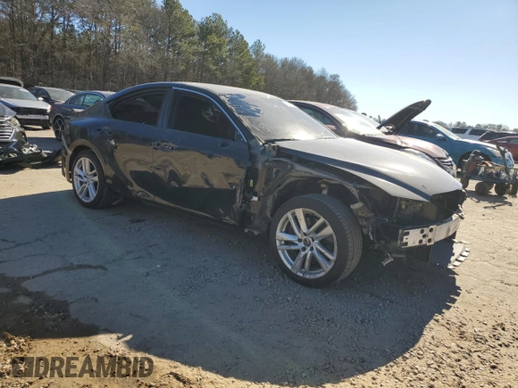 2021 Lexus IS with VIN JTHC81F22M5047297, listed as a Copart auction lot 88210705 with 29,038 mi miles and Salvage Title. Bid and sale history available at carsss.com. Image 4.