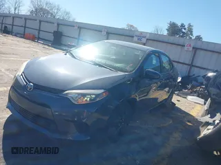2015 Toyota Corolla L with VIN 2T1BURHE1FC295917, listed as a IAAI auction lot 41869602 with 99,773 mi miles and . Bid and sale history available at DreamBid. Image 2.