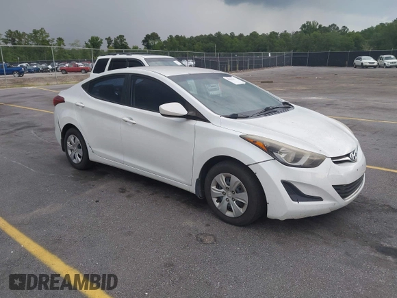 2016 Hyundai Elantra SE z VIN 5NPDH4AE0GH688736, wystawiony jako IAAI lot #42390551 z przebiegiem 225 366 mil mil oraz . Historia ofert i sprzedaży dostępna na DreamBid. Obrazek 1.