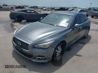 2014 Infiniti Q50 Premium with VIN JN1BV7AP5EM675859, listed as a IAAI auction lot 42031960 with 110,149 mi miles. Bid and sale history available at carsss.com. Image 21.