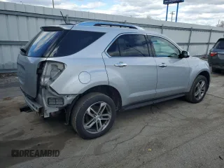 2016 Chevrolet Equinox LTZ with VIN 2GNFLGEK3G6320975, listed as a Copart auction lot 49506284 with 79,604 mi miles and Salvage Title. Bid and sale history available at carsss.com. Image 3.