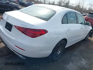 2024 Mercedes-Benz C 300 with VIN W1KAF4HB6RR160723, listed as a IAAI auction lot 41786550 with 7,204 mi miles and . Bid and sale history available at DreamBid. Image 4.