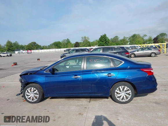 2019 Nissan Sentra S with VIN 3N1AB7AP0KY206322, listed as a IAAI auction lot 42292637 with 92,425 mi miles and . Bid and sale history available at DreamBid. Image 15.