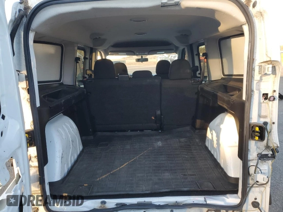 2017 Ram ProMaster City Cargo Van Tradesman SLT with VIN ZFBERFBB1H6D57683, listed as a Copart auction lot 87460824 with 96,820 mi miles and Salvage Title. Bid and sale history available at carsss.com. Image 10.