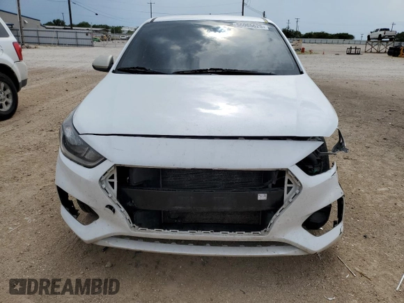 2021 Hyundai Accent SE z VIN 3KPC24A67ME147852, wystawiony jako Copart lot #56065625 z przebiegiem 77 003 mil mil oraz Szkoda całkowita • Salvage title. Historia ofert i sprzedaży dostępna na DreamBid. Obrazek 5.