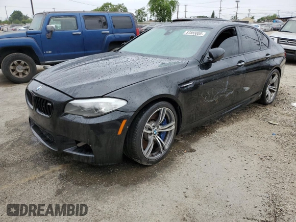 2013 BMW M5 z VIN WBSFV9C56DD096294, wystawiony jako Copart lot #57855005 z przebiegiem Nie podano mil oraz Tytuł czysty. Historia ofert i sprzedaży dostępna na DreamBid. Obrazek 1.
